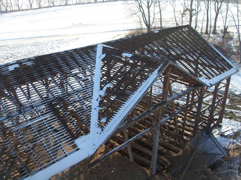Rupple Barn Gable from Above